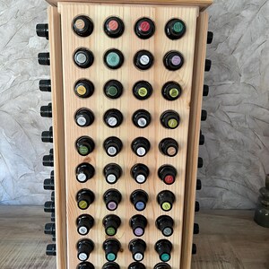 Wooden roundel (56 cm) for essential oils image 3