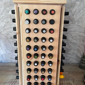 Wooden roundel (56 cm) for essential oils image 4