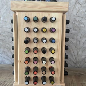 Wooden carousel (43 cm) for essential oils