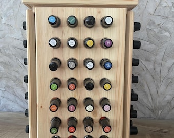 Wooden carousel (43 cm) for essential oils