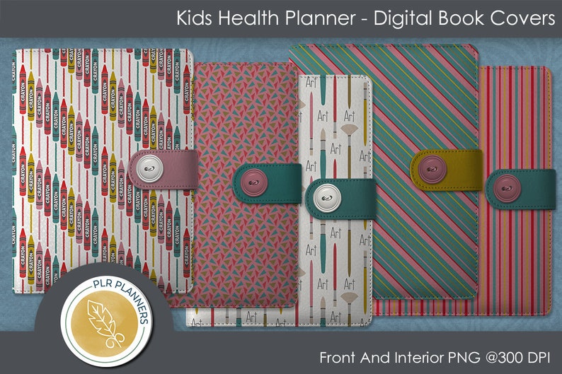 Children's Health Journal and Medical Record Logs, Digital, Printable