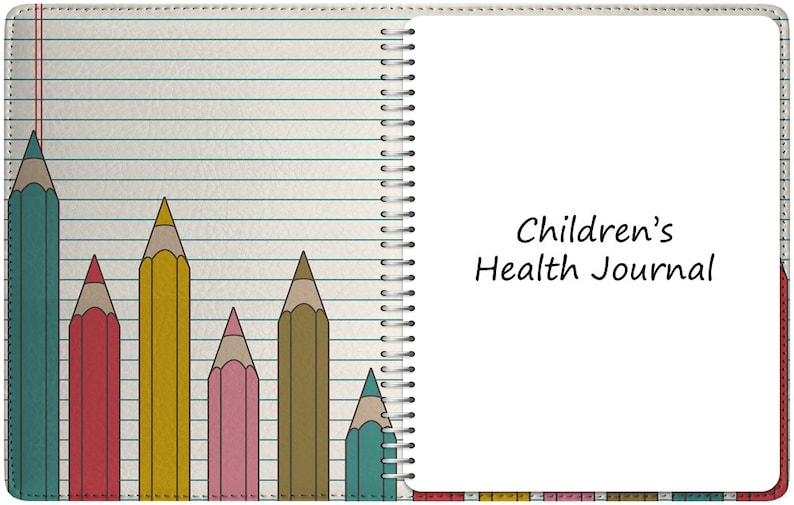 Children's Health Journal and Medical Record Logs, Digital, Printable