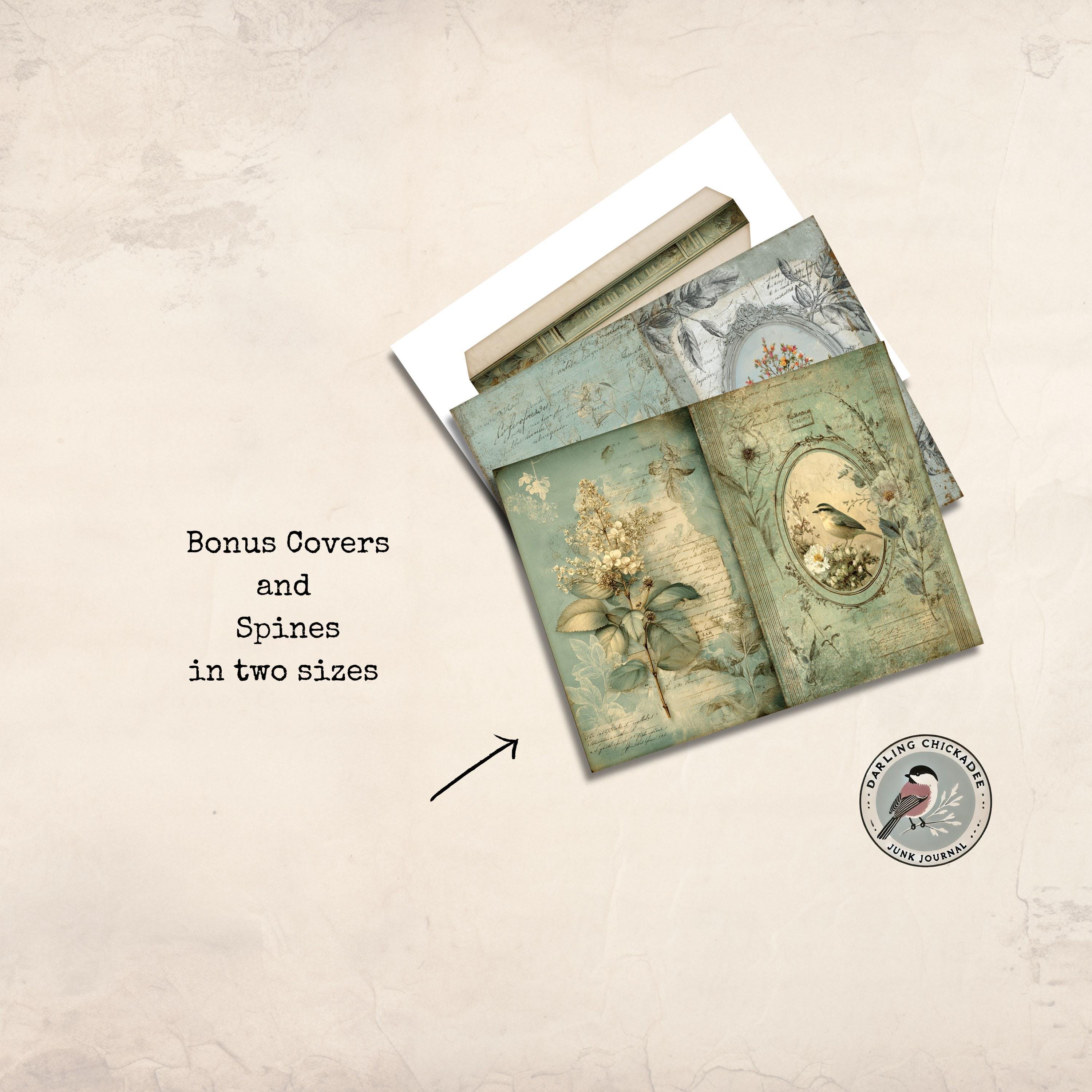 Spring Nature Value Bundle | Botanical Junk Journal Kit | Pages Pockets ...