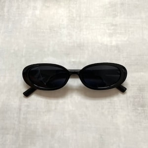 Ronde tortoise/zwarte zonnebril | Retro Rave ovale vintage zonnebril | Klassieke bril voor heren en dames | Uniseks Y2K-schildpad