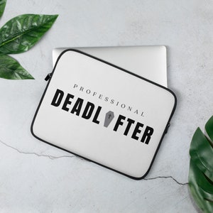 Levantador de muertos profesional - Regalo del director funerario - Gifs de funeraria - Funda para computadora portátil fúnebre