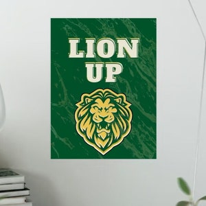 Lion Up Poster