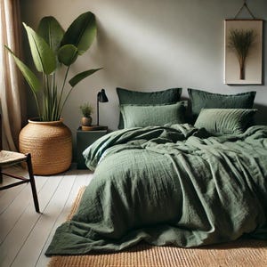 King Linen sheets, Organic Linen Flat Sheet, Full Size Linen Sheets, Linen farmhouse decor