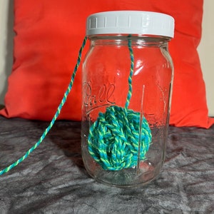 Coin Bank or Cord Holder