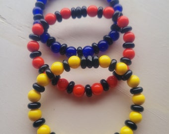 Bold boutique beaded bracelets