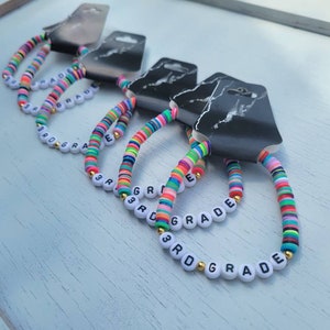 Teacher Appreciation Bracelets, Gifts for Teachers, End of the Year Gifts, Bulk Teacher Gift image 3