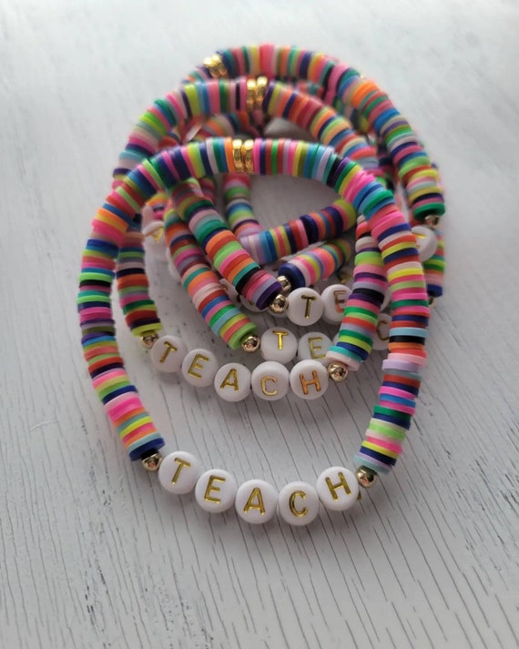 Etsy shop teacher bracelet