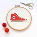 PDF PATTERN: Vintage-style Converse All Star (chuck Taylor) Cross ...