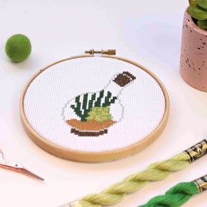 Christmas Terrarium - Modern Cross Stitch PDF