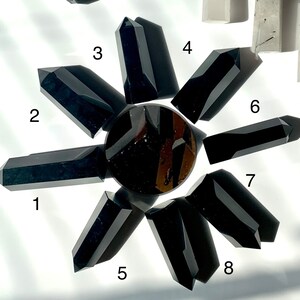 Black obsidian towers. Pick your own!!