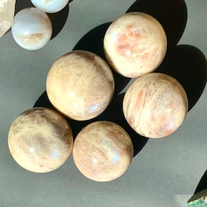 Moonstone sunstone spheres