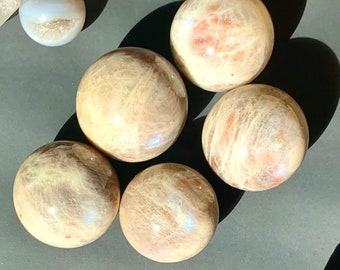 Moonstone sunstone spheres