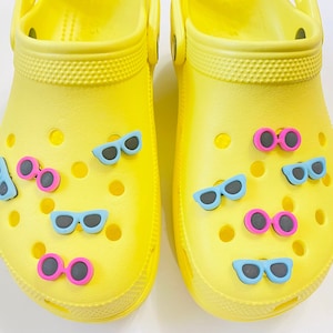 Sunglasses Shoe Charms: Fun Croc Decoration