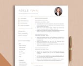 Bewerbungsvorlage Deutsch, Lebenslauf Vorlage Word, Google Docs & Pages, Lebenslauf Vorlage, Professionelle Bewerbung German CV Vorlage 2023