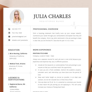 Nursing Resume Template, RN Nurse Resume, Professional Nurse Resume Photo, Physician Cv Template, Nurse Practitioner, CNA Resume Template