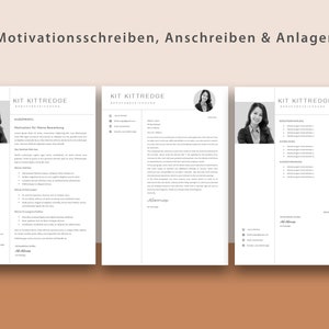 K&ouml;nnte beinhalten: Eine schwarz-wei&szlig;e Lebenslaufvorlage mit dem Namen Kit Kittedge oben. Der Lebenslauf enth&auml;lt ein professionelles Portr&auml;tfoto, ein kurzes Profil, Berufserfahrung und F&auml;higkeiten.