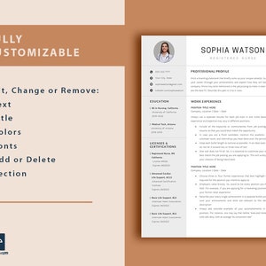 May include: A resume template with a brown background and a light brown border. The template is fully customizable and includes sections for education, work experience, licenses and certifications, and a professional profile. The template also includes a section for adding or deleting sections.
