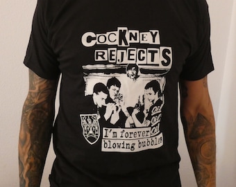 COCKNEY REJECTS -Camiseta serigrafiada-