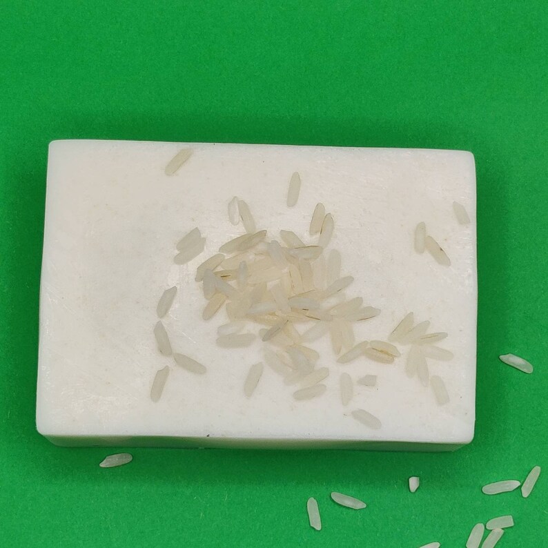 Rice Milk Soap Bar Lightening Soap Rice Soap Etsy
