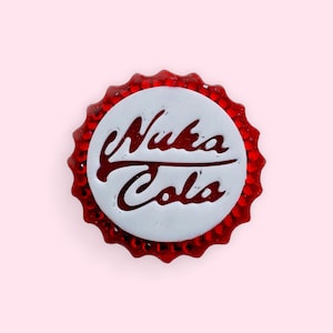 Fallout Vault Straw Charm | Nuka Cola Bottlecap