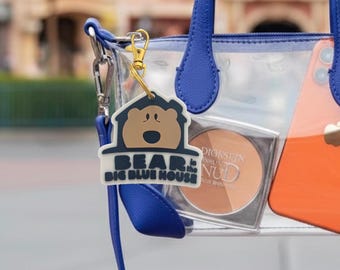 Bear in the Big Blue House bag charm