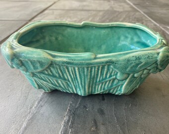 Rectangular Blue Planter | Etsy