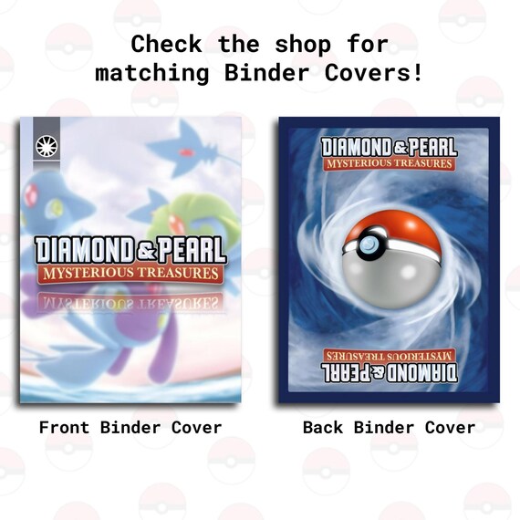 Diamond and Pearl + Platinum + Heart Gold & Soul Silver Series 1.0" Binder  Spine Labels - Pokemon TCG - Organize Pokemon Cards - Etsy