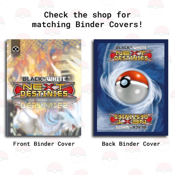 Black & White Series 0.5" Binder Spine Labels - Pokemon TCG - Organize Pokemon Cards - Etsy Black & White Series 0.5" Binder Spine Labels - Pokemon TCG - Organize Pokemon Cards - Etsy