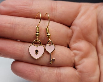 Key to My Heart Earrings