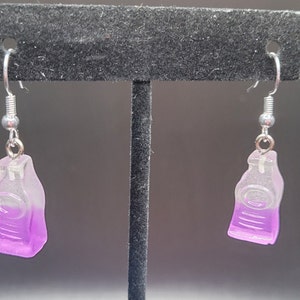 Mini Drink Bottle Earrings