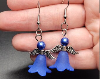 Flower Angel Earrings