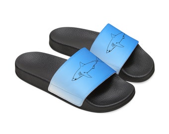 Youth Shark Slide Sandals