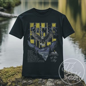 American Bald Eagle Graphic Tee, Unisex T-Shirt for Nature Lovers, Retro Casual Wear, Gift for Bird Enthusiasts, Vintage Inspired Shirt