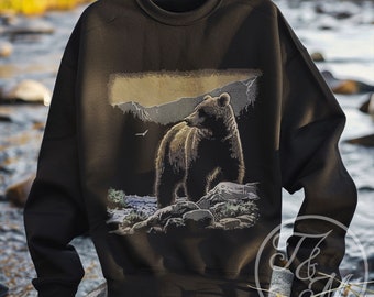 Black Bear T shirt Etsy UK