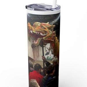 Chinese Dragon Tumbler  20oz   Chinese Tumbler  Chinese New Year tumbler