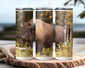 Buffalo Tumbler 20oz   bison tumbler