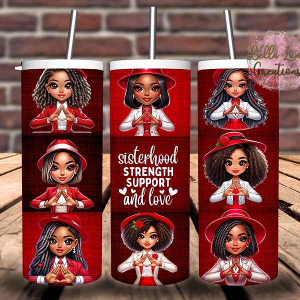 Sisterhood Tumbler Wrap - Digital Design ONLY