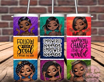 Empowerment Tumbler Wrap - Digital Download ONLY