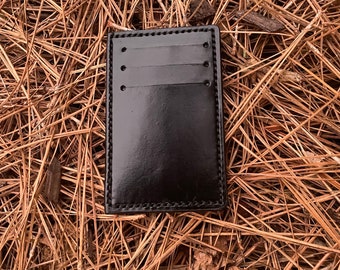 Cartera minimalista hecha a mano