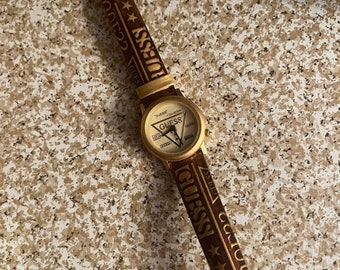 guess band watch