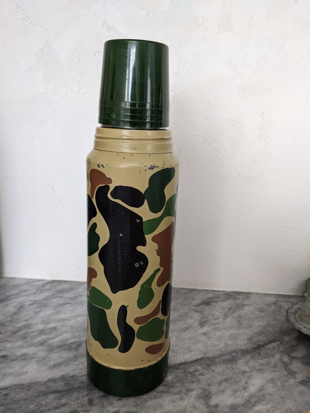 Vintage Camo Stanley Etsy