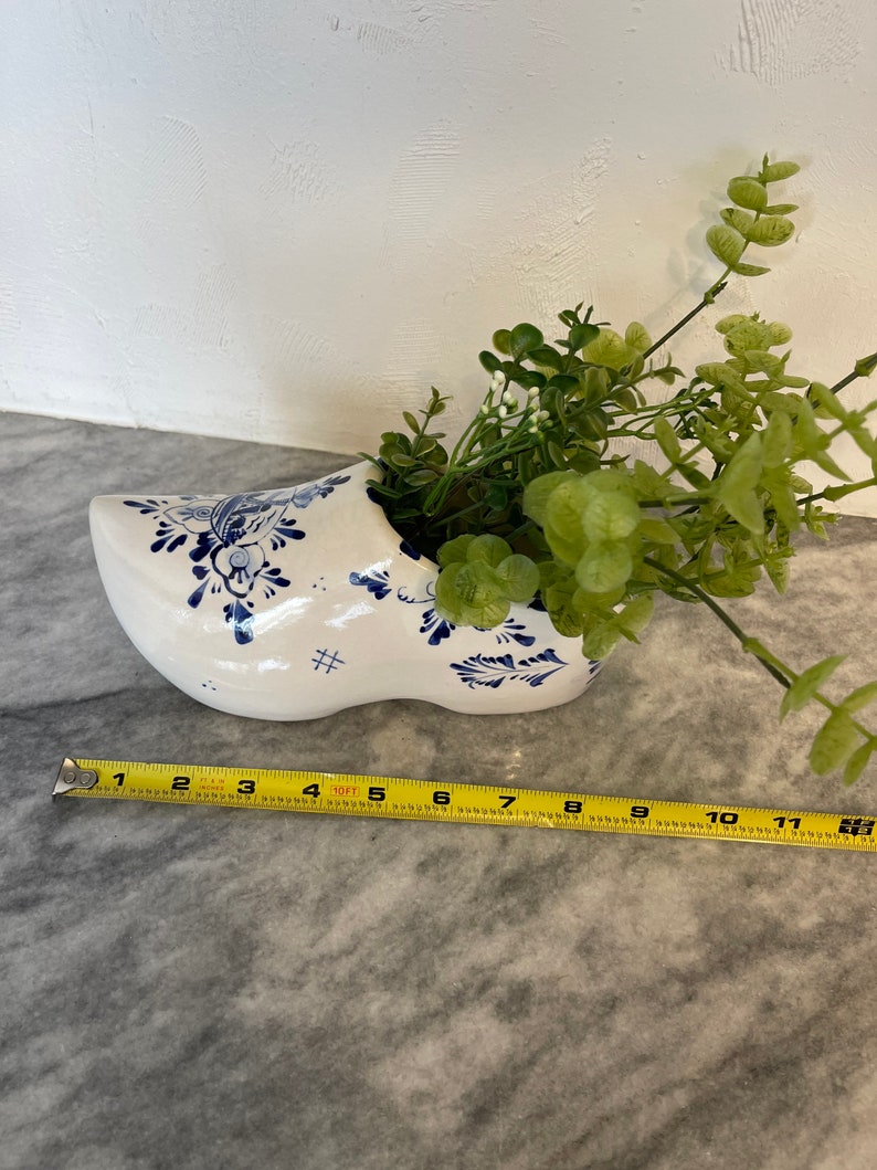 Holland Delft Shoe Planter image 5