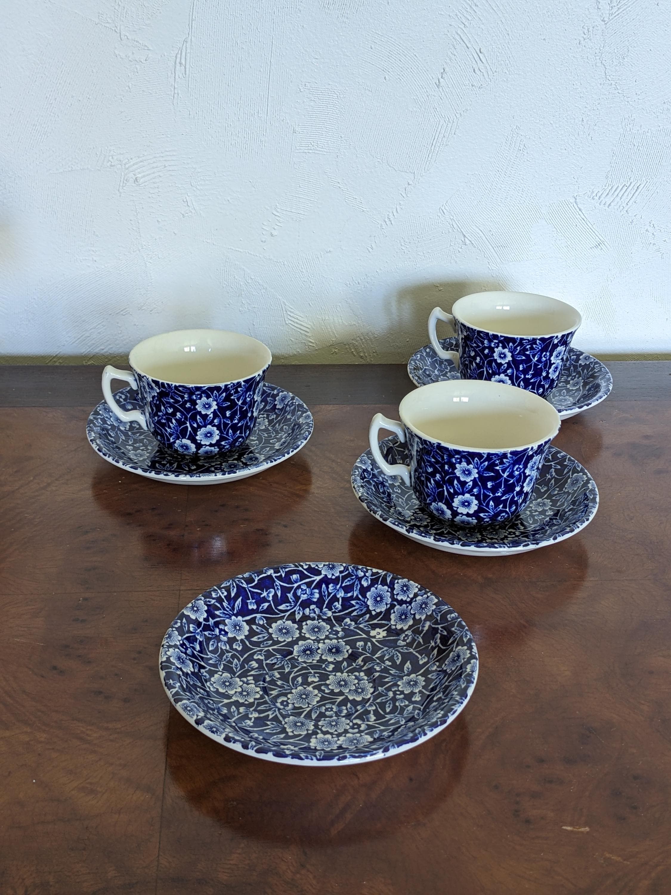 Burleigh blue calico - Etsy 日本