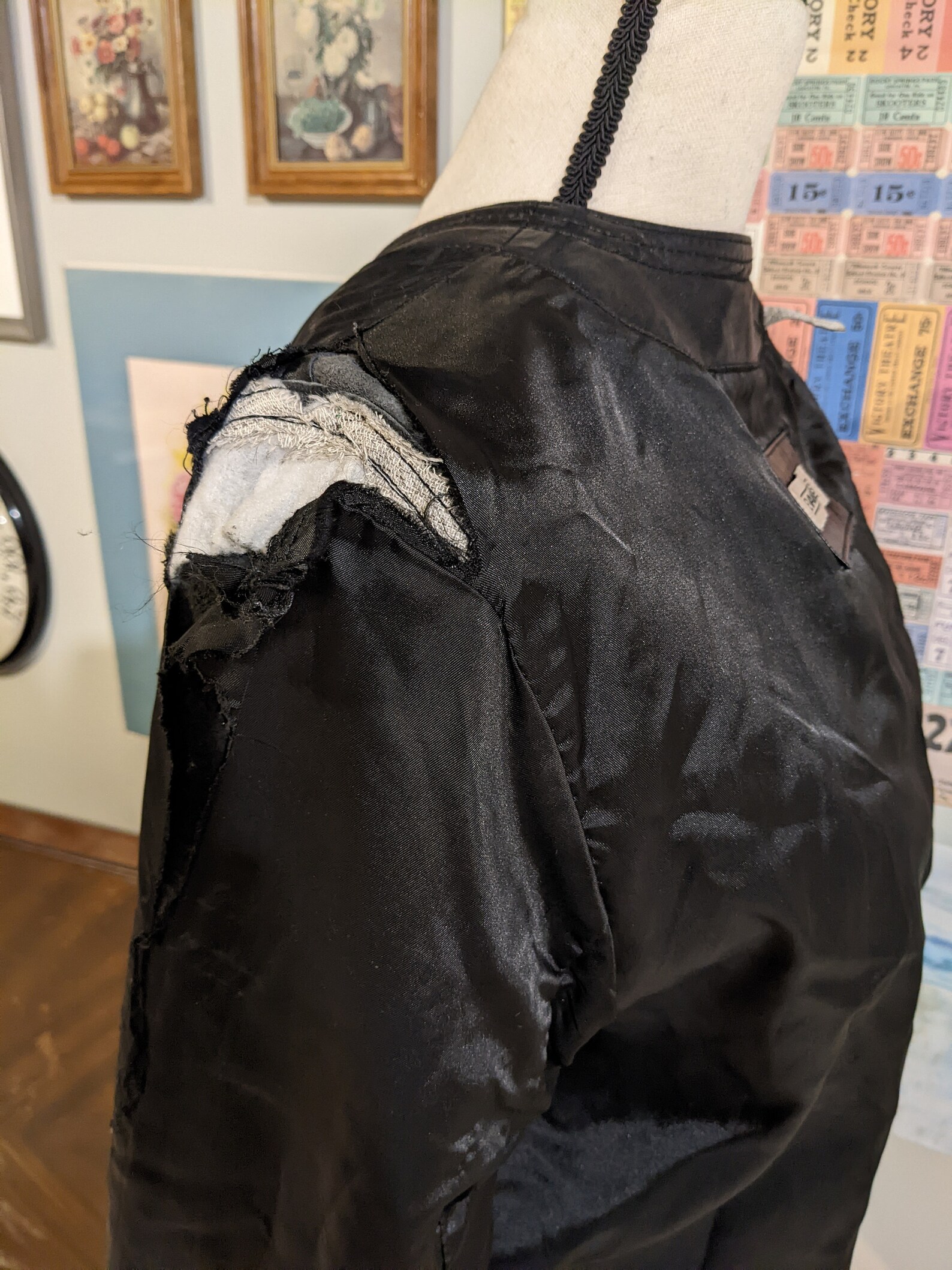 Vintage Black Leather Jacket Gold Hardware Etsy