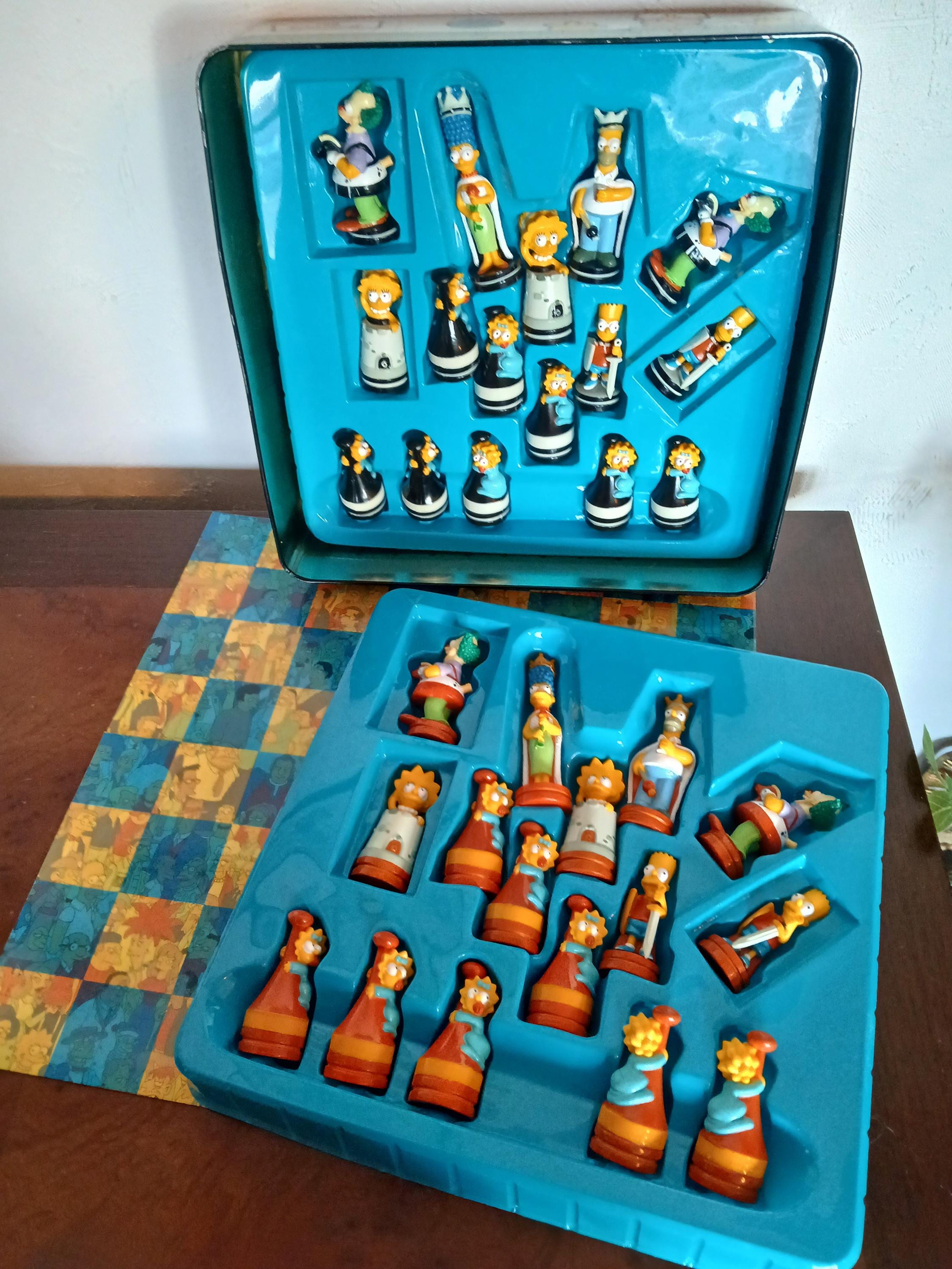 Simpsons Chess Sets - Etsy