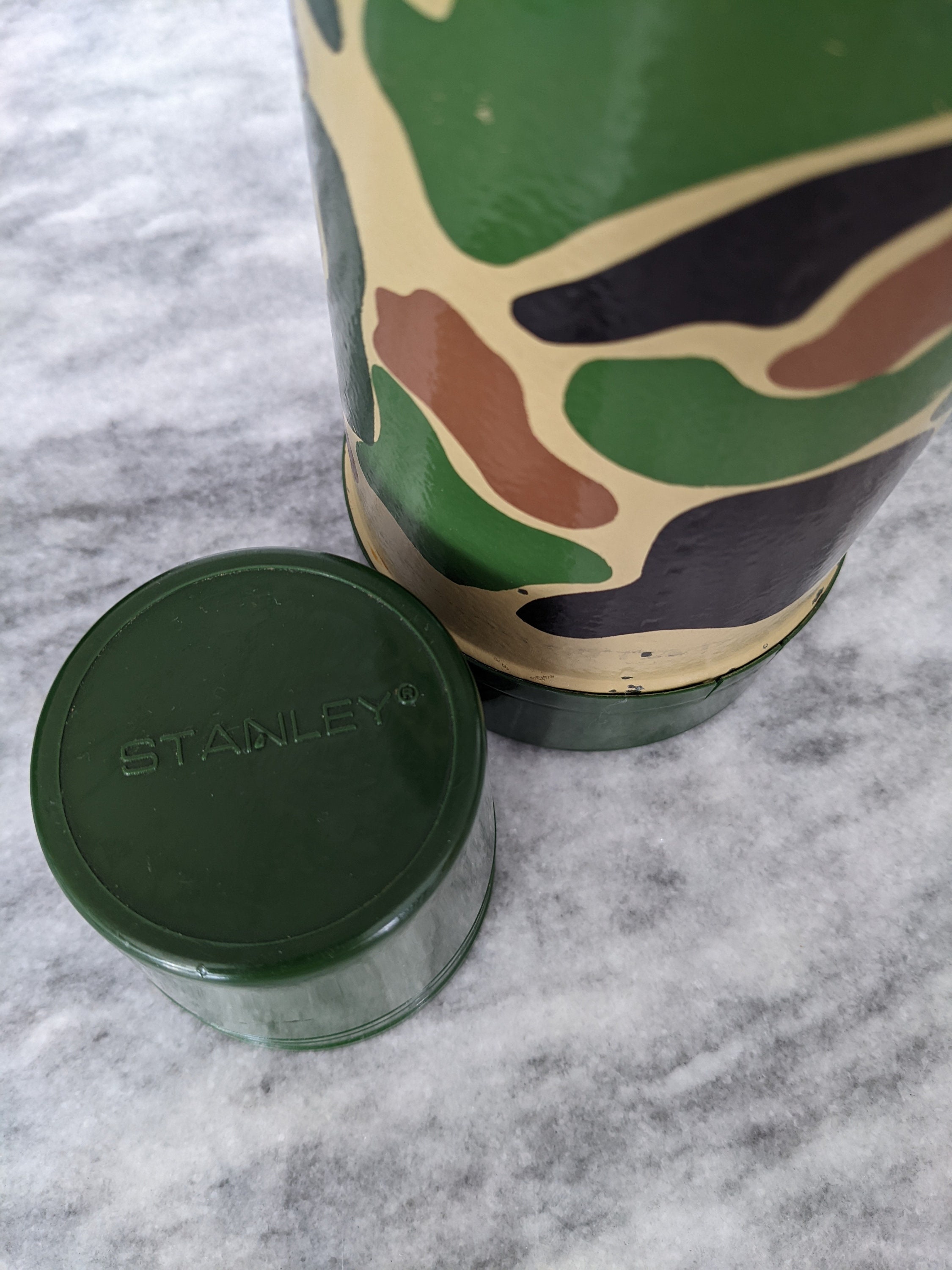 Vintage Camo Stanley Etsy